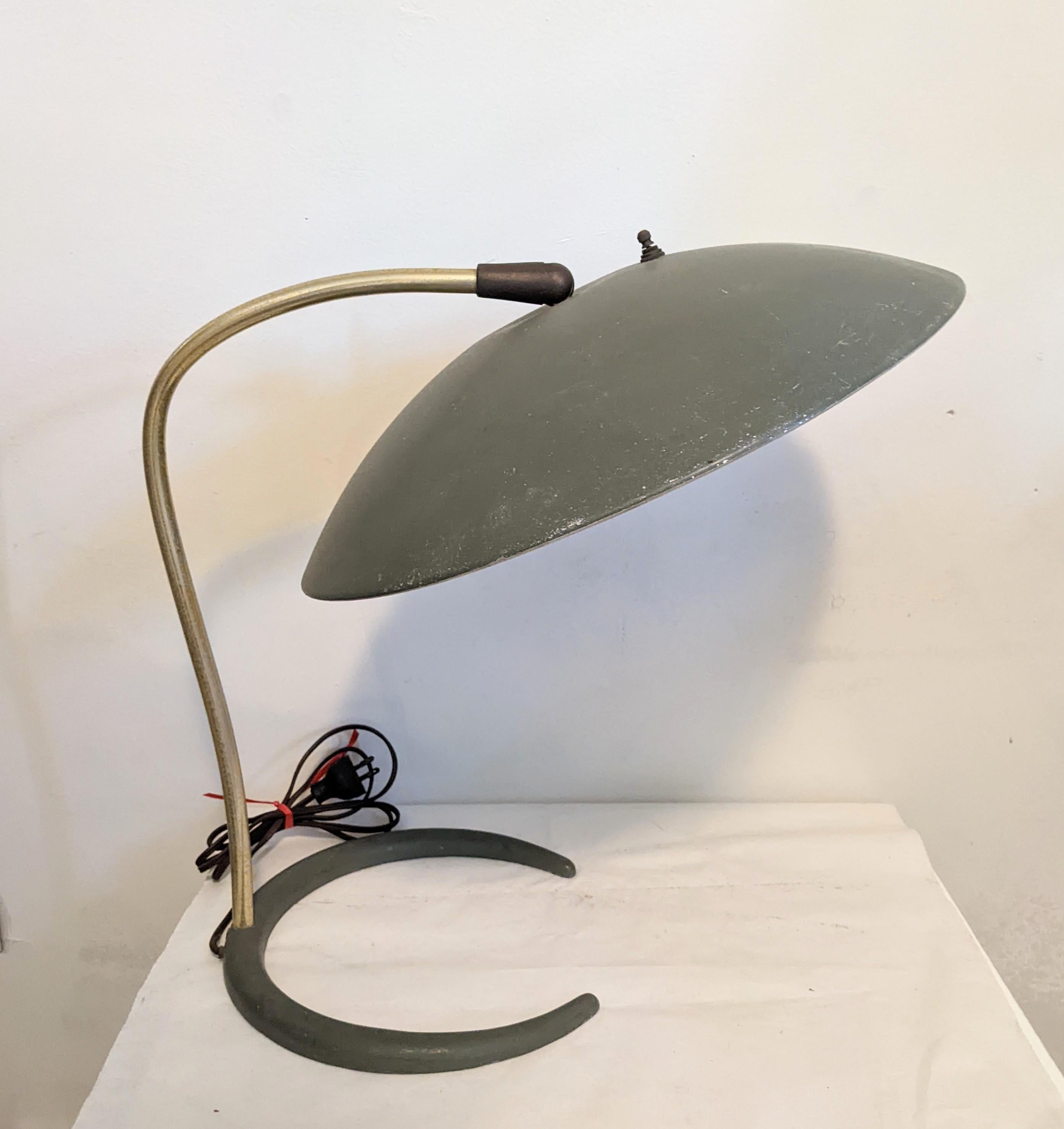 Mid-Century Modern Lampe de bureau Gerald Thurston pour Lightolier en vente