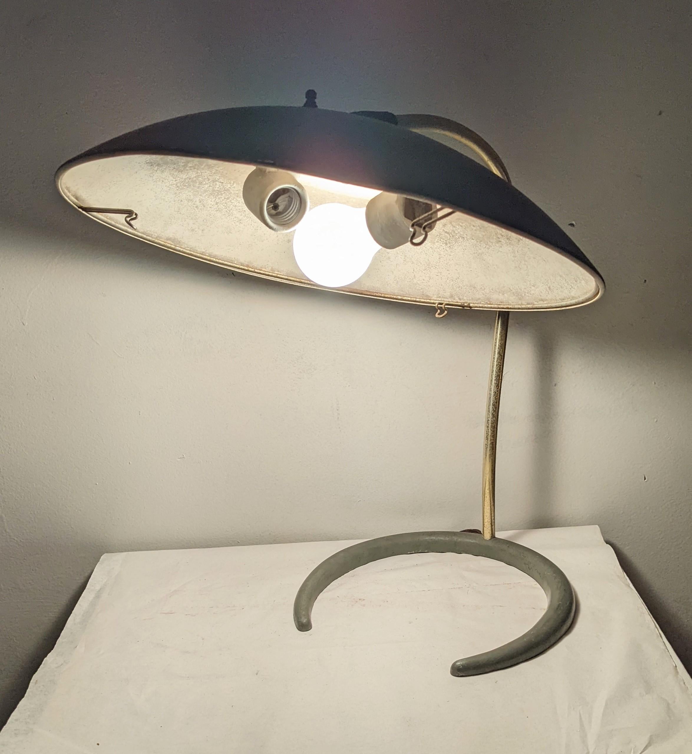 Métal Lampe de bureau Gerald Thurston pour Lightolier en vente
