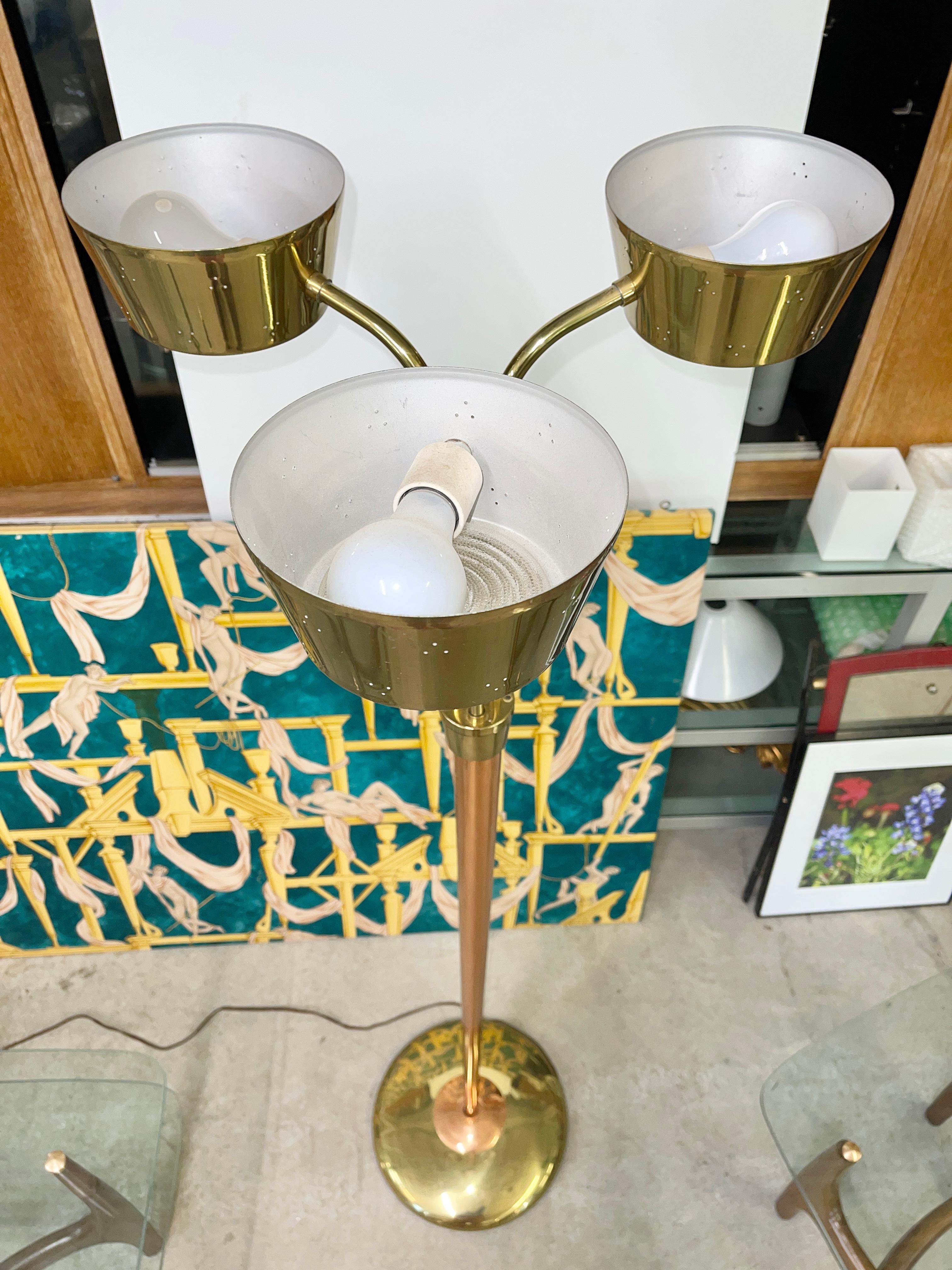 Gerald Thurston for Lightolier Floor Lamp For Sale 3