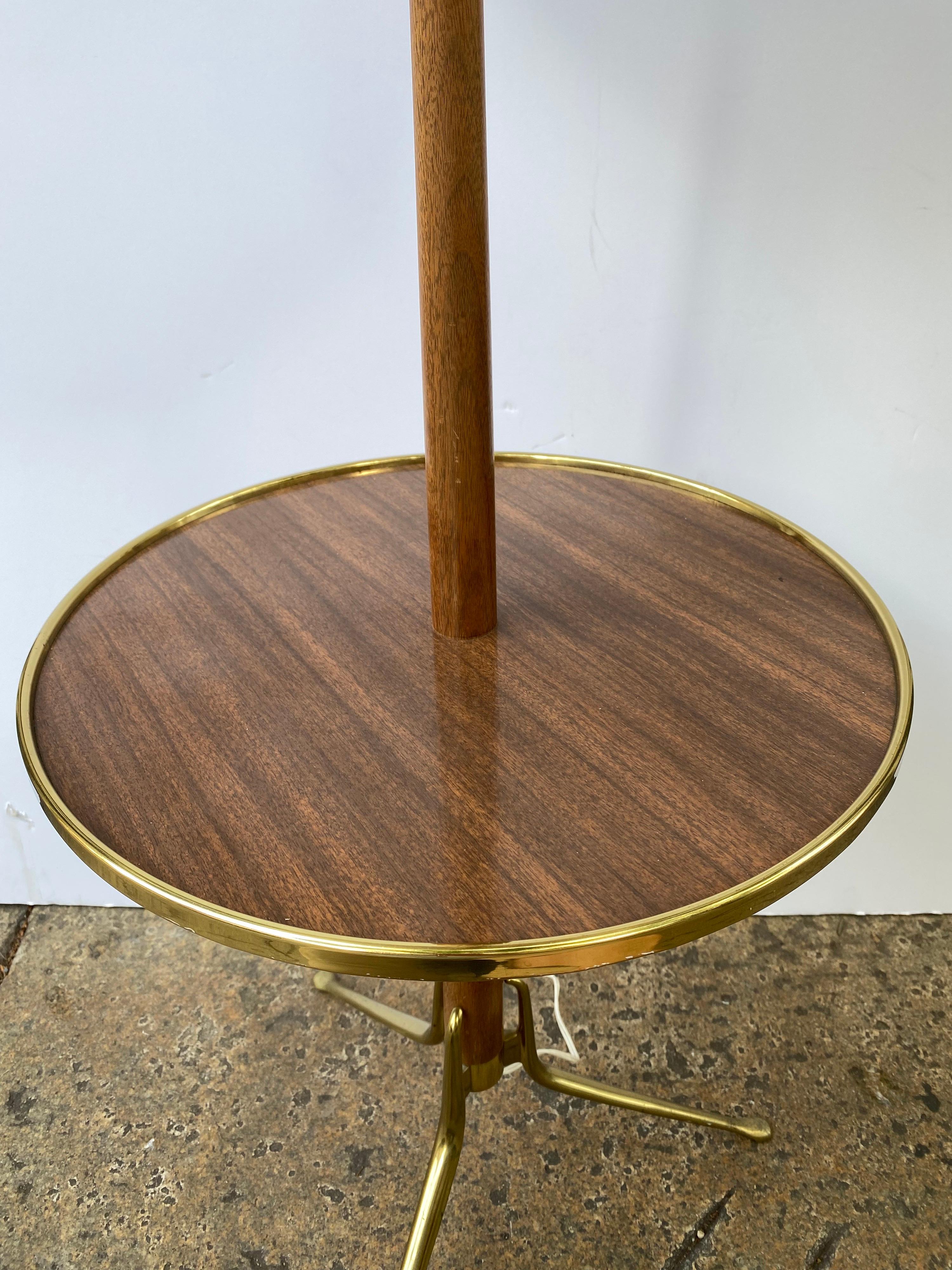 American Gerald Thurston for Lightolier Table/ Floor Lamp