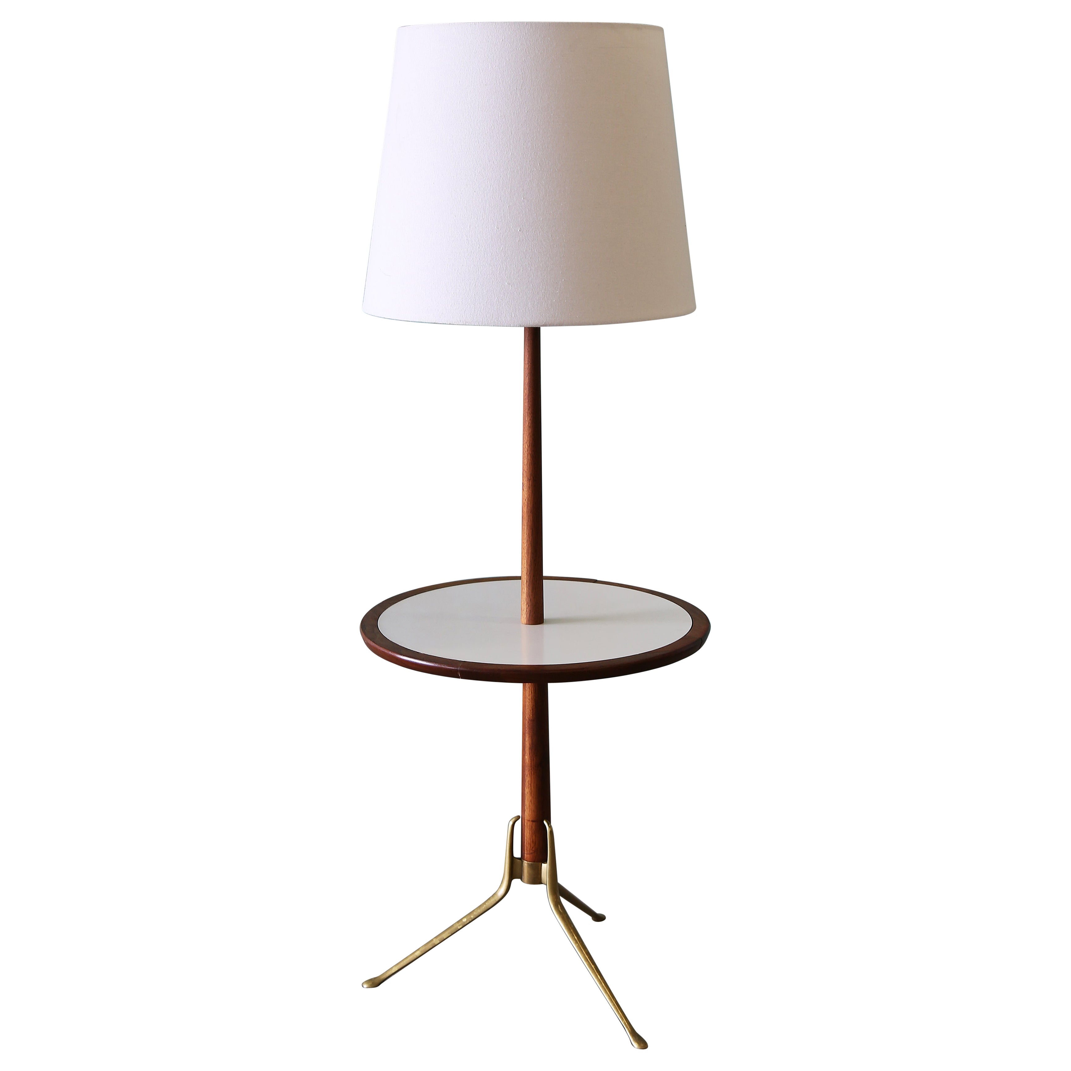 Gerald Thurston for Lightolier Table Floor Lamp Mid Century Modern