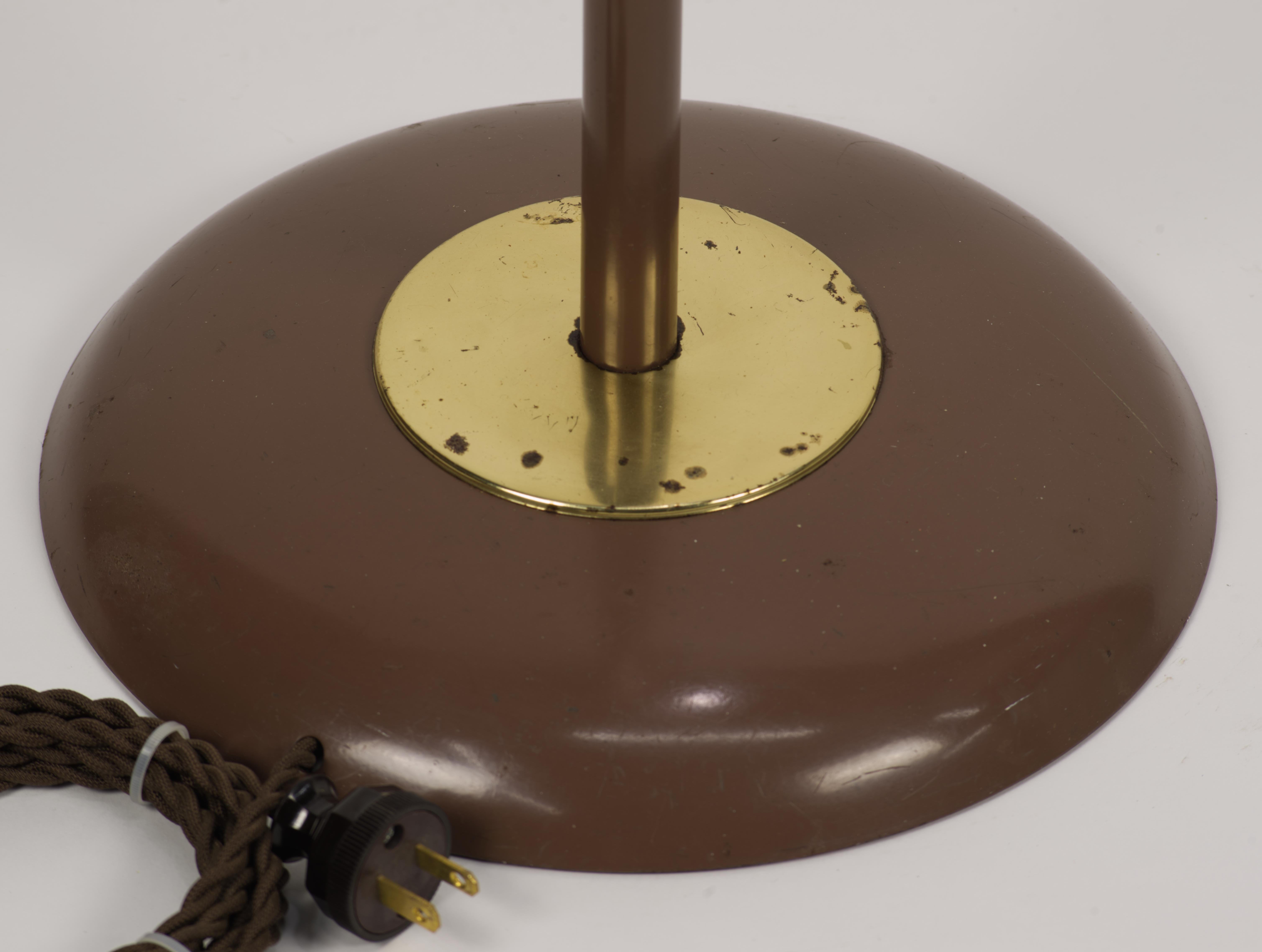 Gerald Thurston para Lightolier, Lámpara de pie Triennale. 1960s en venta 10