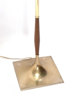 Gerald Thurston Lightolier Floor Lamp Rewired Mid Century Modern