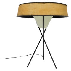 Lampe de bureau tripode moderne du milieu du siècle dernier de Gerald Thurston pour Lightolier
