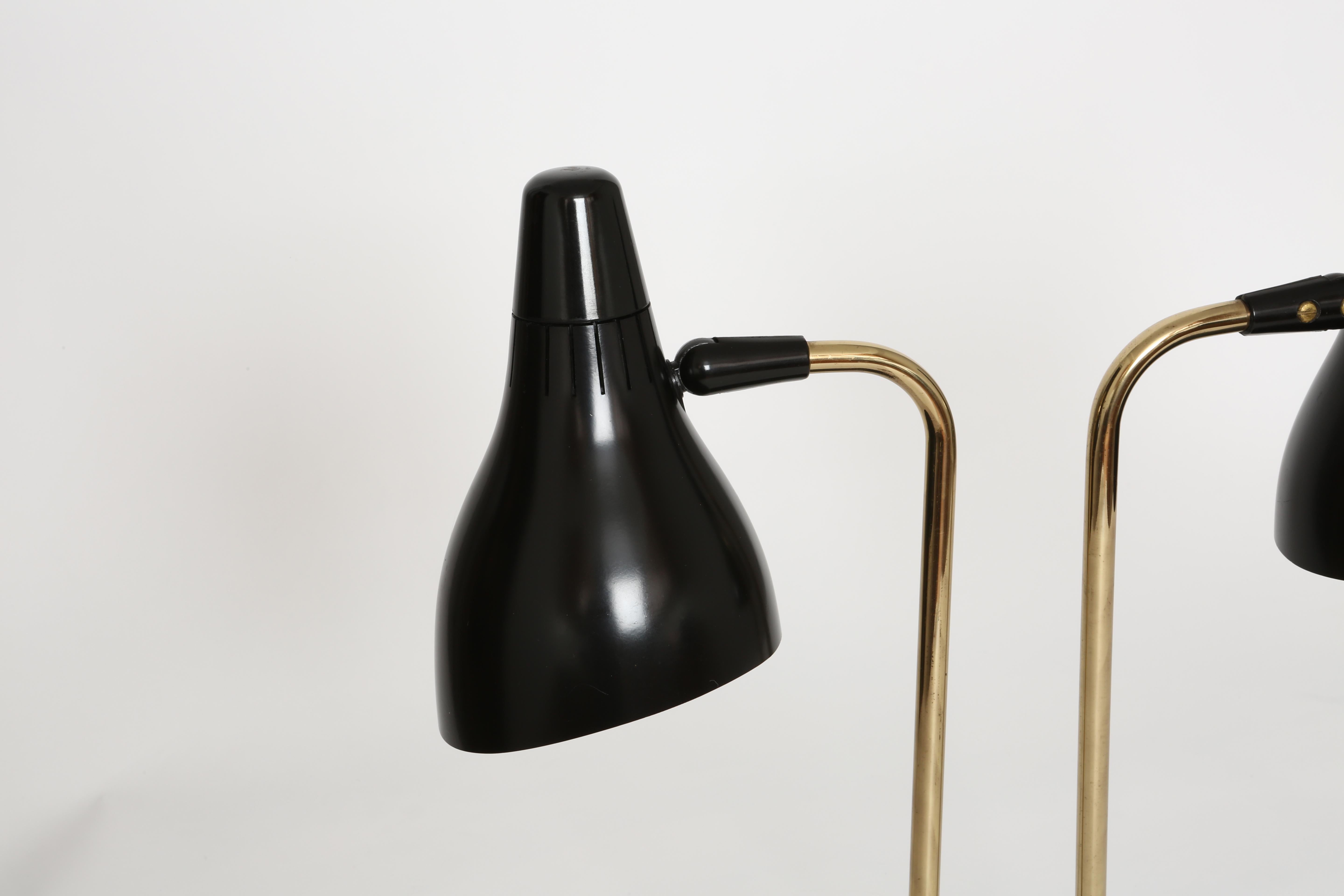 Brass Gerald Thurston Table Lamp for Lightolier