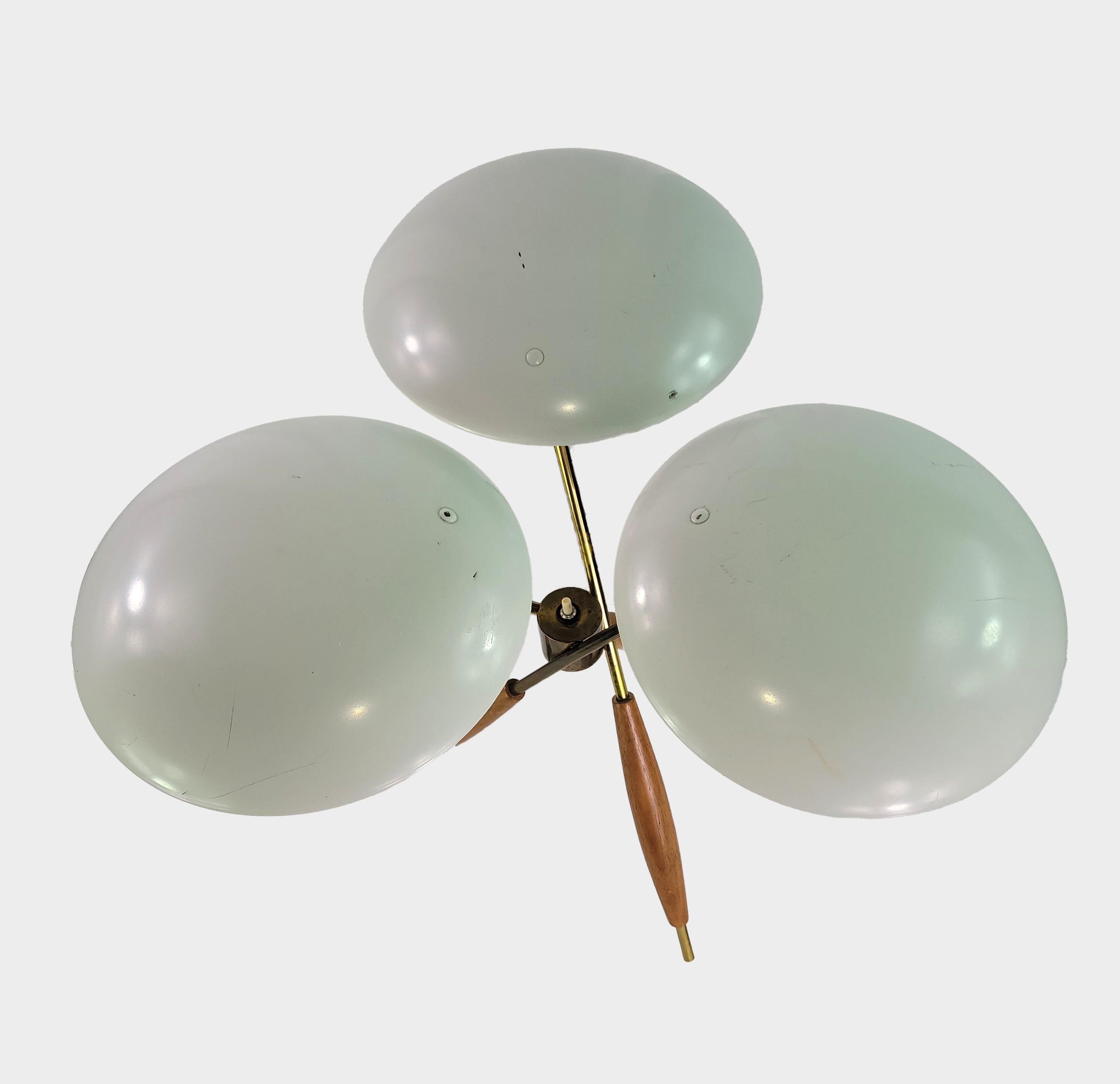 Mid-Century Modern Gerald Thurston Tripod Table Lamp For Sale