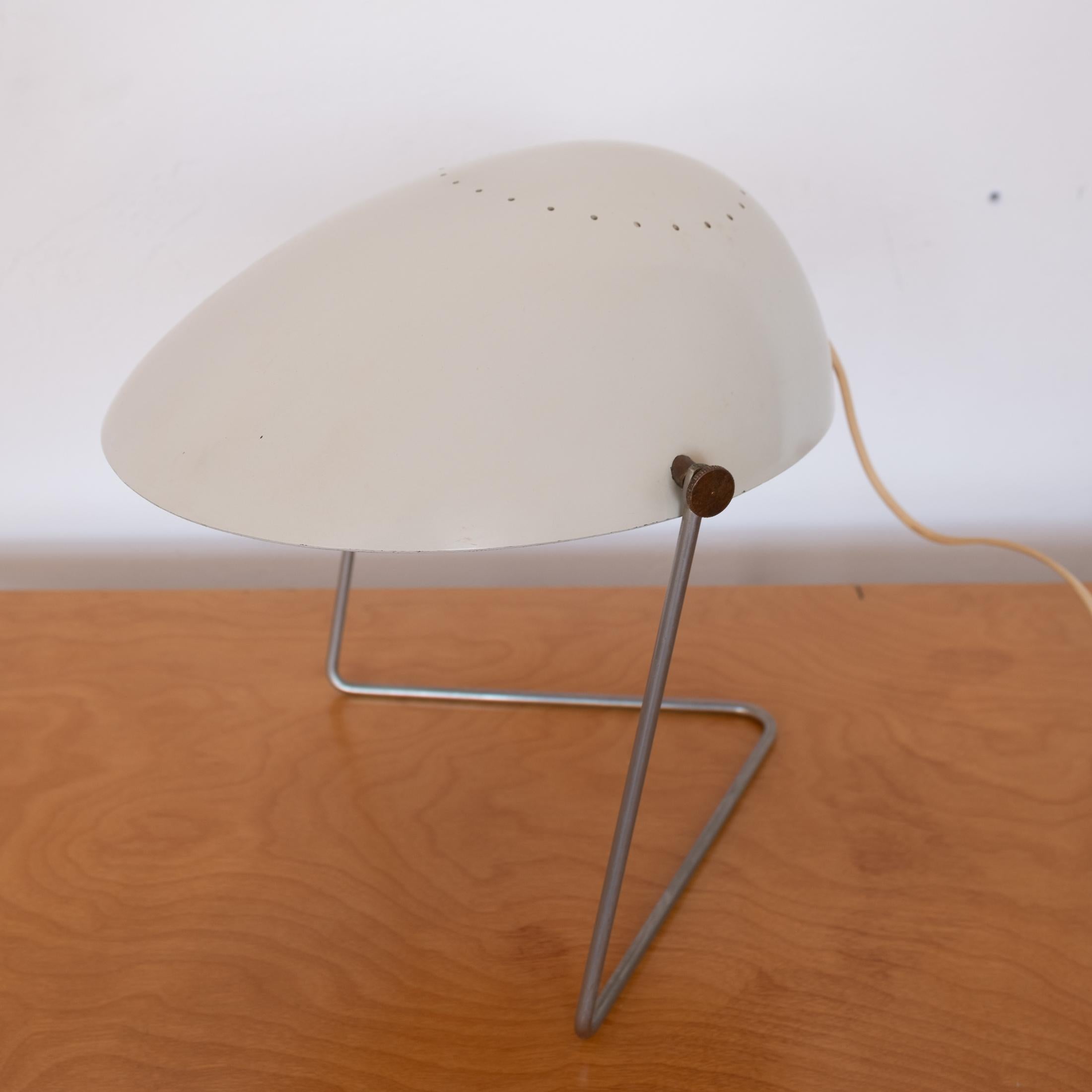 Gerald Thurston Wall Table or Desk Cricket Lamp Midcentury , 1950s 3