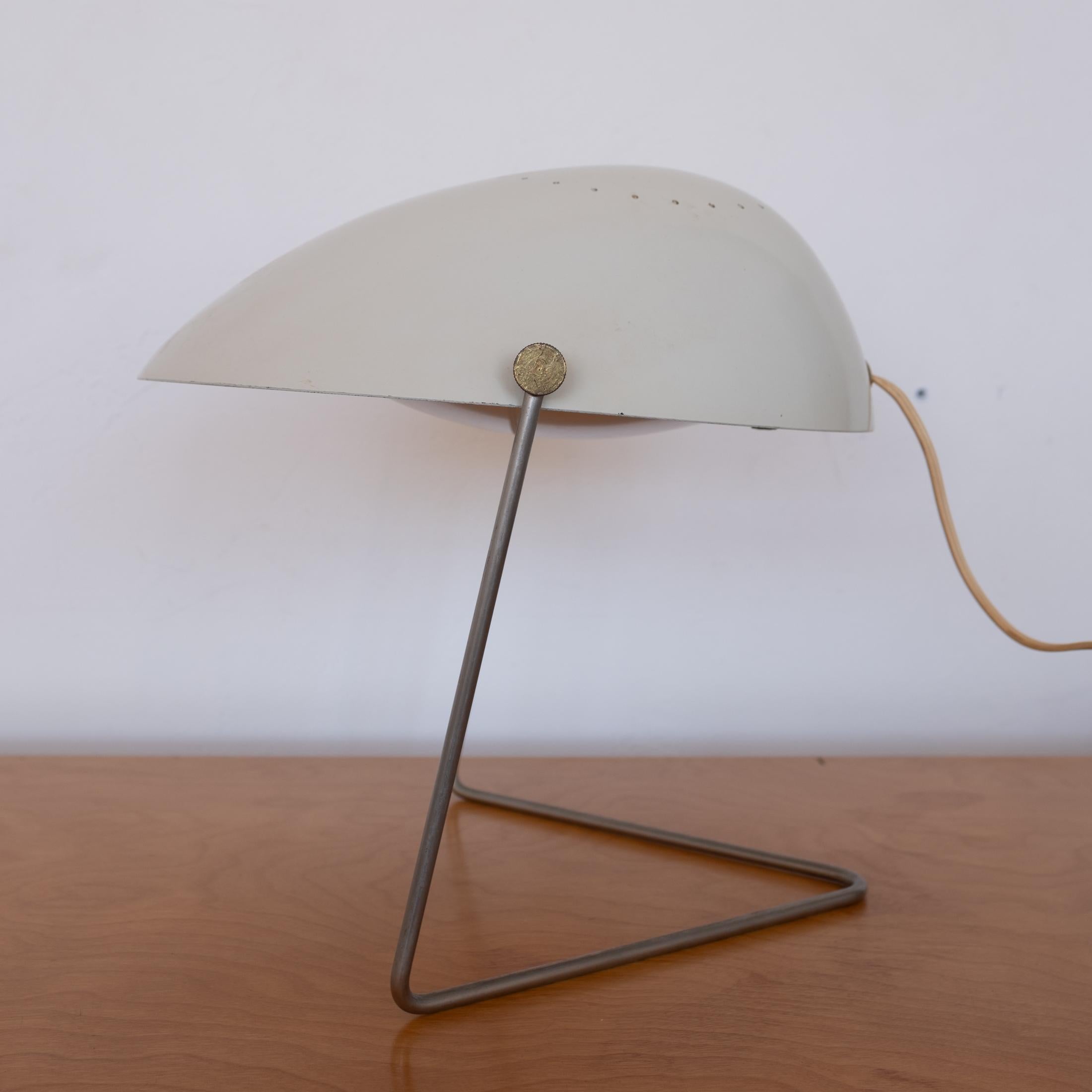 Gerald Thurston Wall Table or Desk Cricket Lamp Midcentury , 1950s 4