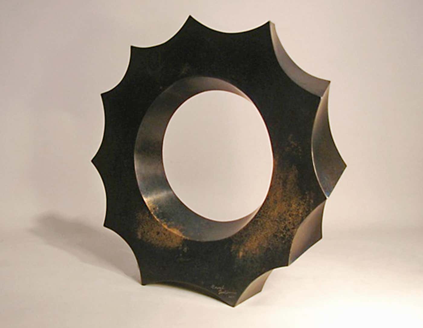 Gerard Tsutakawa Sea Circle bronze sculpture by Northwest sculptor