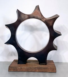 "The Beginning" unique bronze sculpture