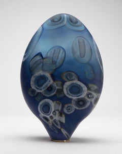 Gérald Vatrin Sculpture en verre soufflé Océane II