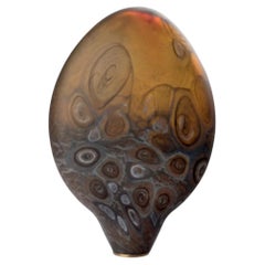 Gérald Vatrin "Poésie du Hasard" glass sculpture