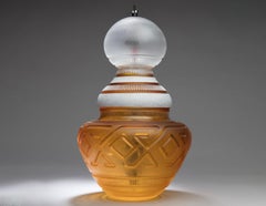 Gérald Vatrin "Providence - Mali Tribal series" sculpture en verre soufflé