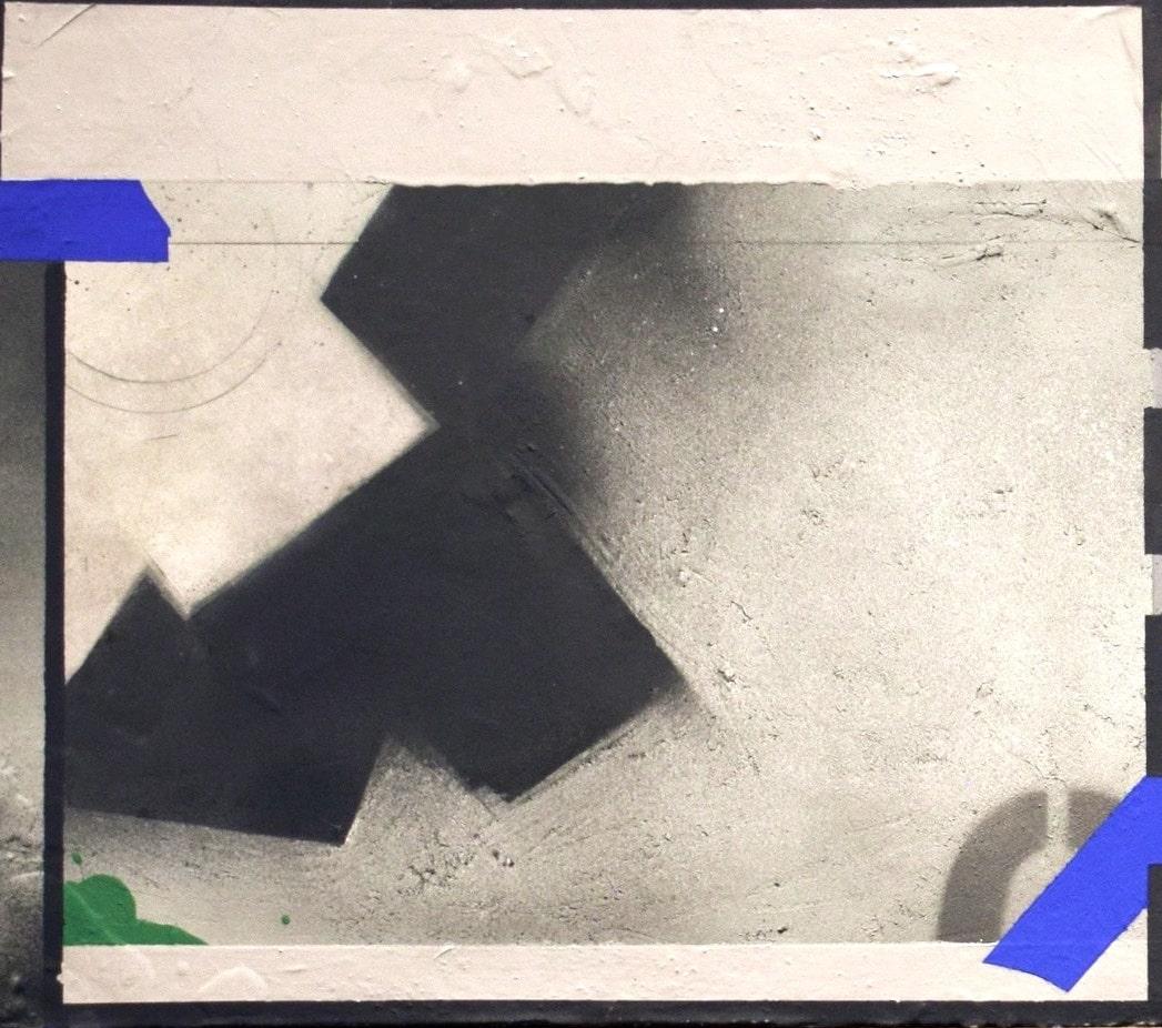 Sans titre (Triptyque 6) : œuvre d'art abstraite contemporaine - Painting de Gerald Wolfe