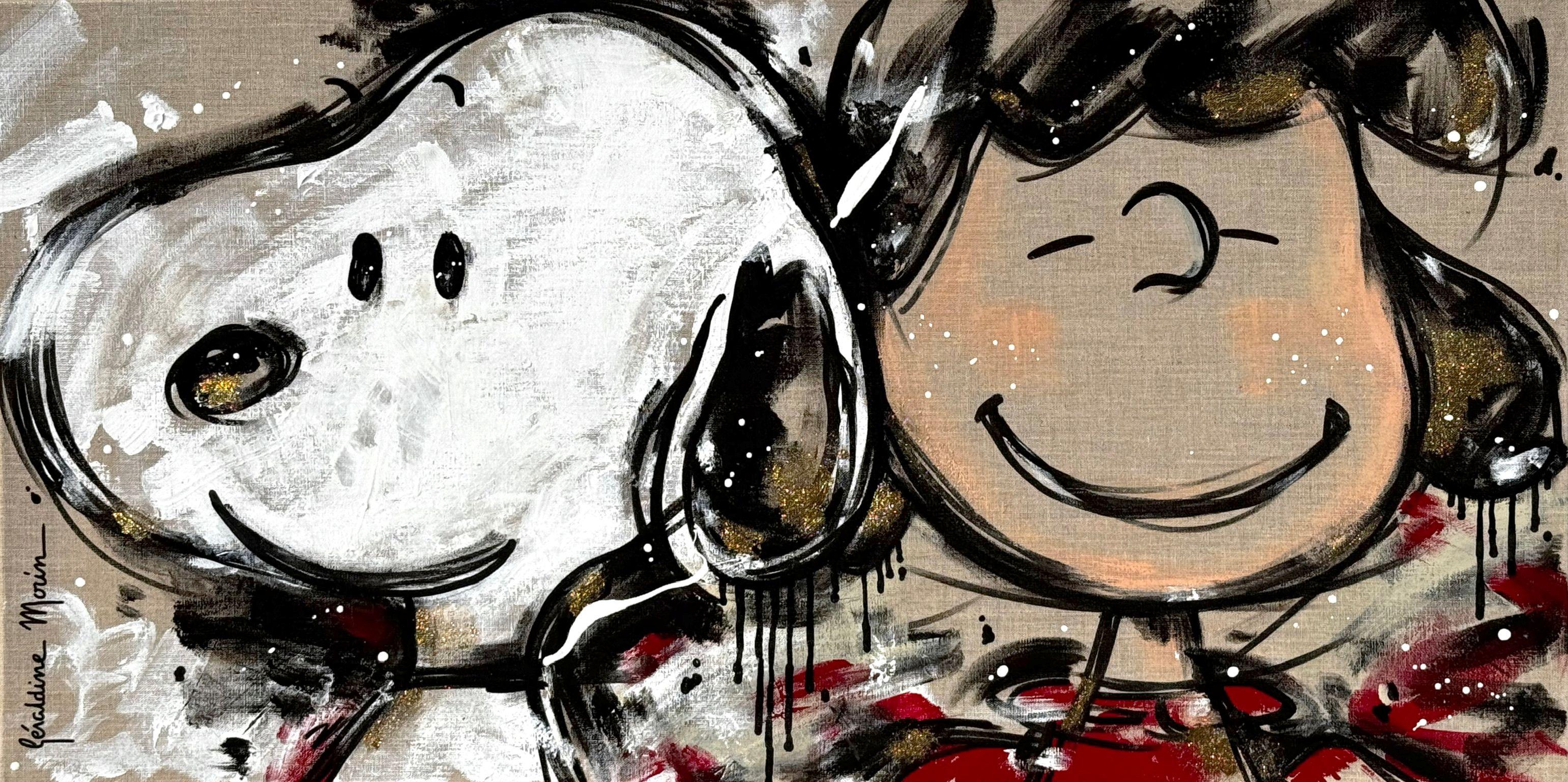 Geraldine Morin Animal Painting – SNOOPY