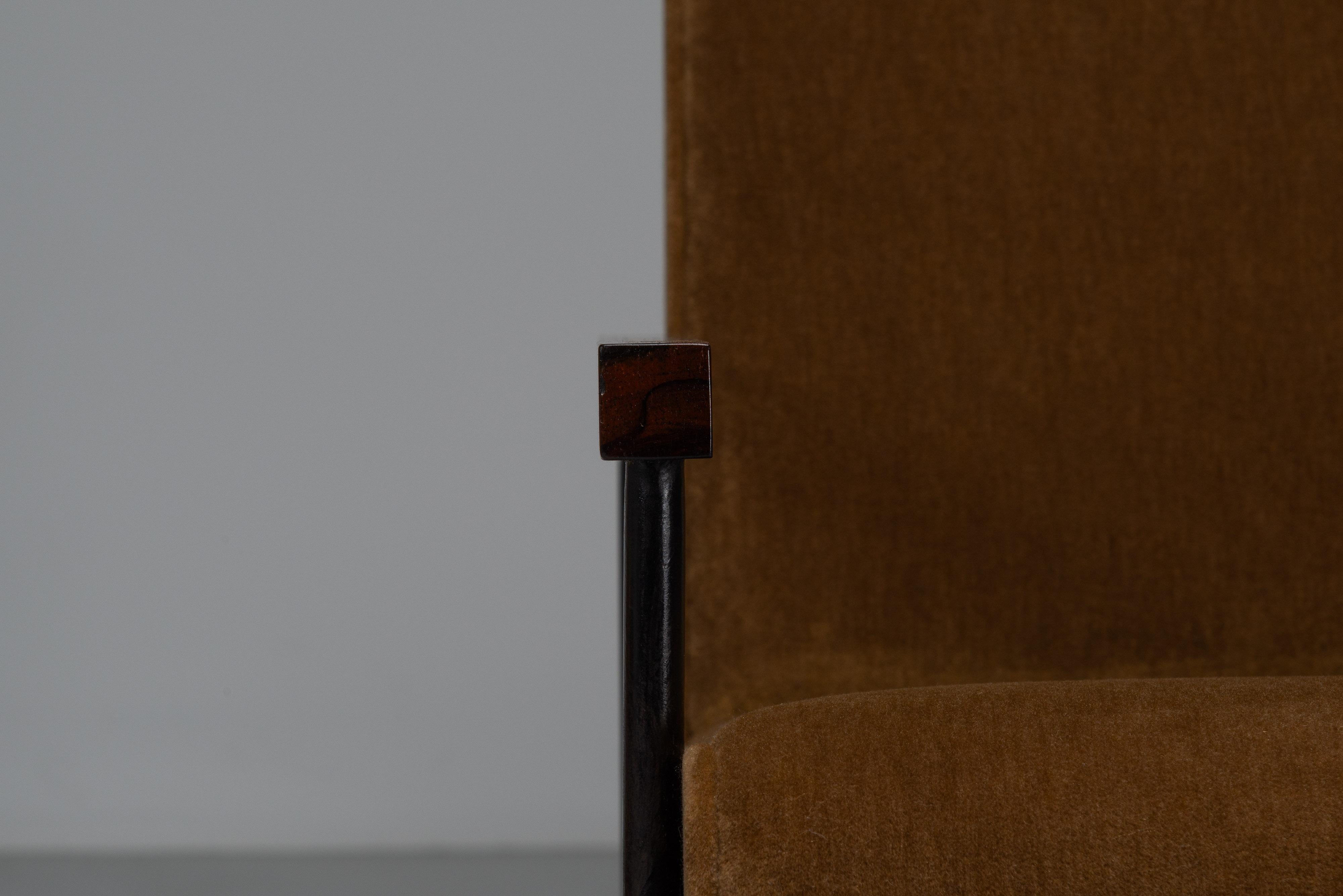 Geraldo de Barros arm chairs Unilabor Brazil 1950 For Sale 3