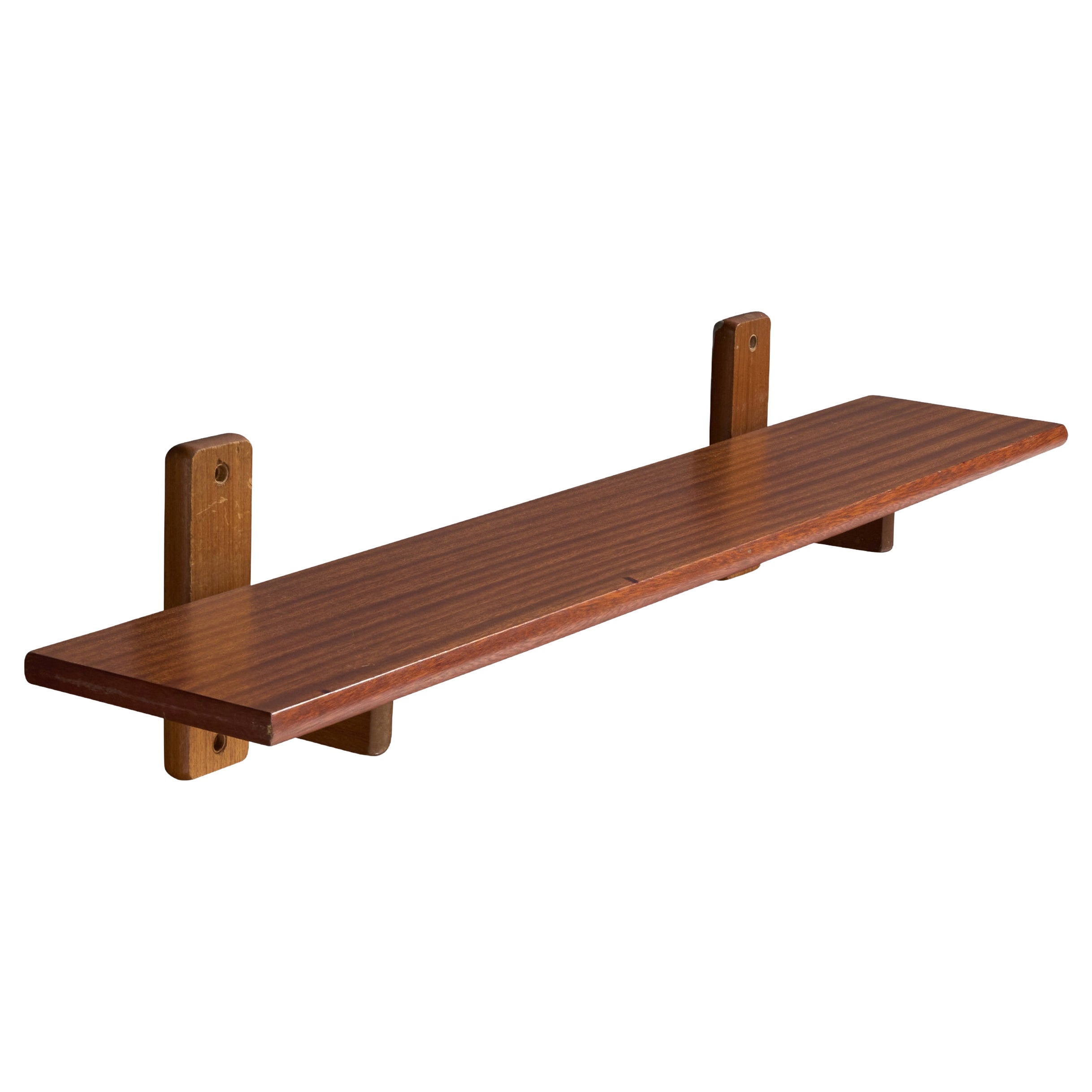 Geraldo De Barros, Console, Wood, Brazil, 1970s For Sale