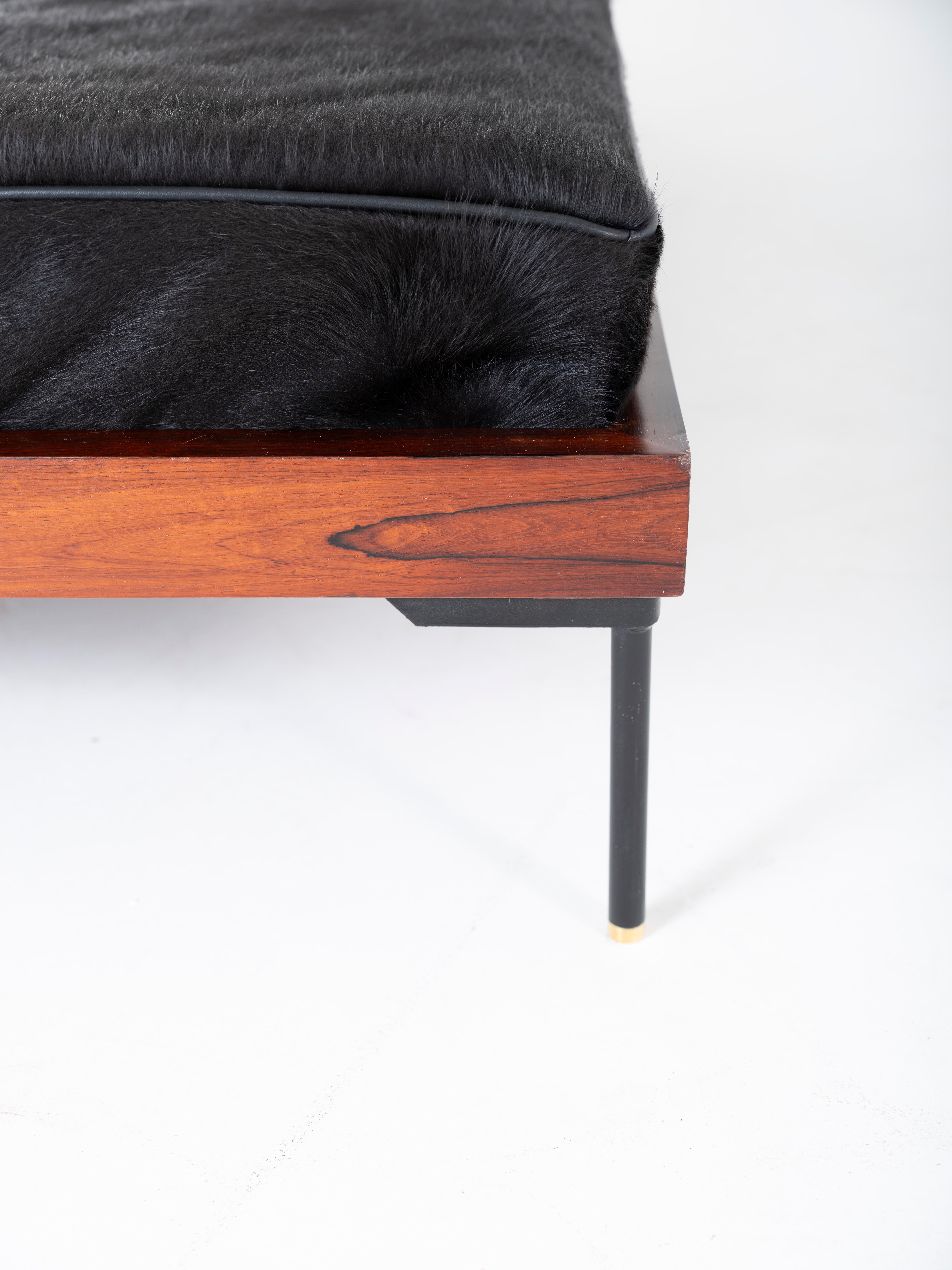 Geraldo de Barros Daybed, Rosewood, Brazil, 1960s im Angebot 6
