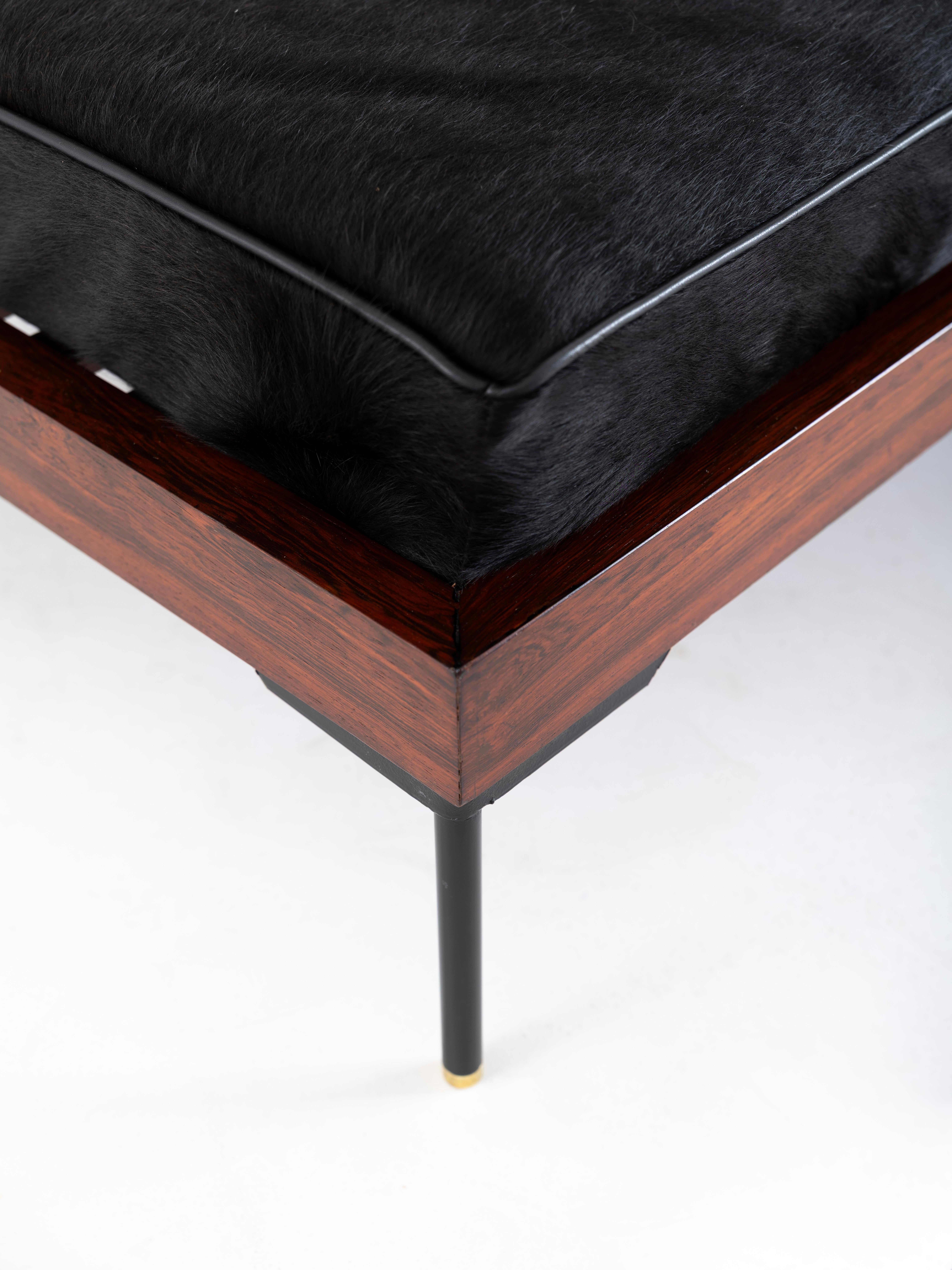 Geraldo de Barros Daybed, Rosewood, Brazil, 1960s (Rosenholz) im Angebot