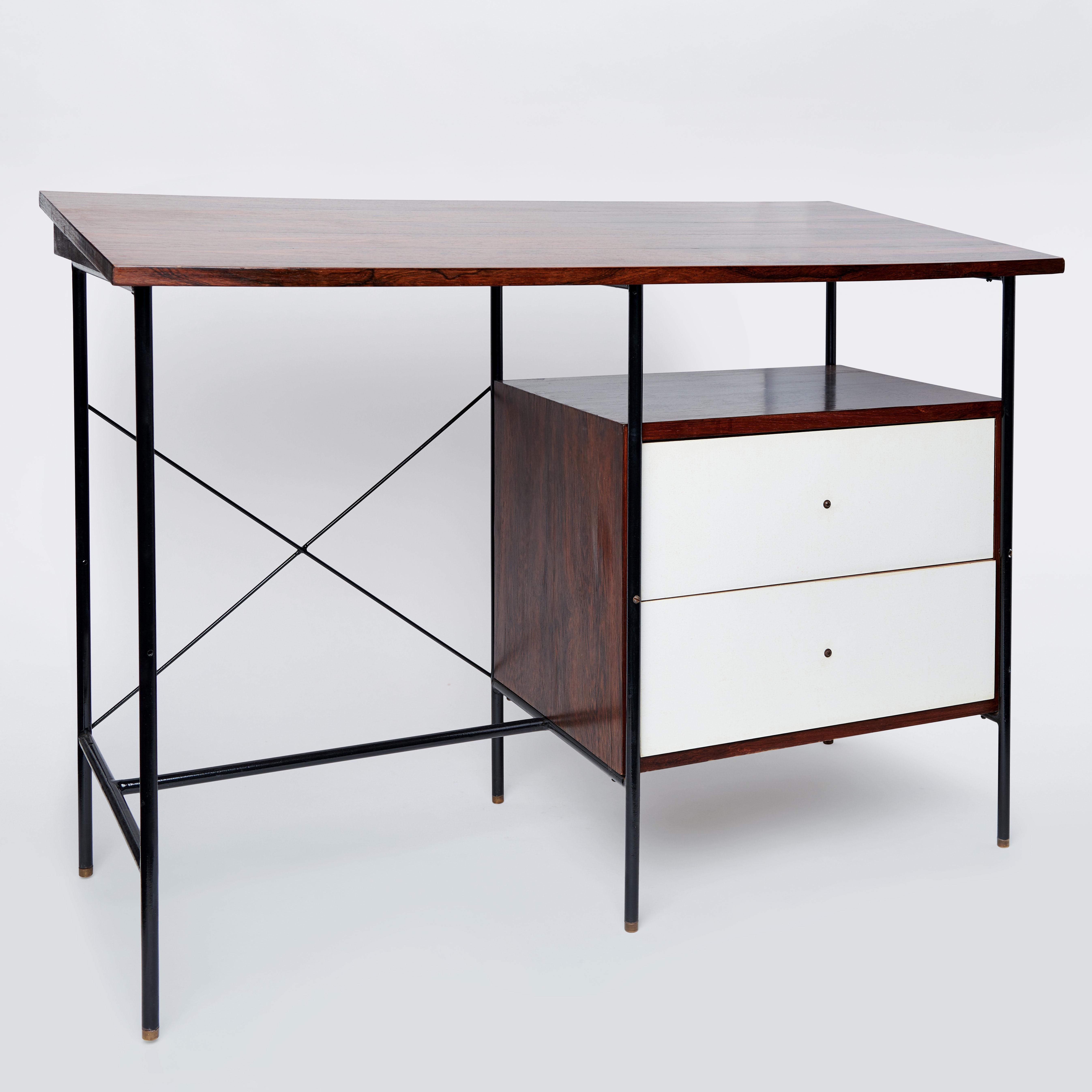 Brazilian Geraldo de Barros Jacaranda Midcentury Desk, Brazil, 1950s For Sale