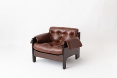 Geraldo De Barros leather armchairs