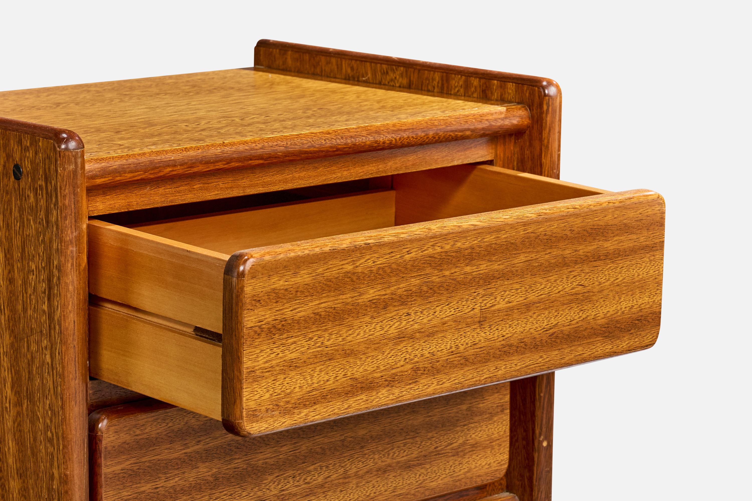 Geraldo de Barros, Mesillas de noche, Madera, Brasil, Década de 1970 en venta 4