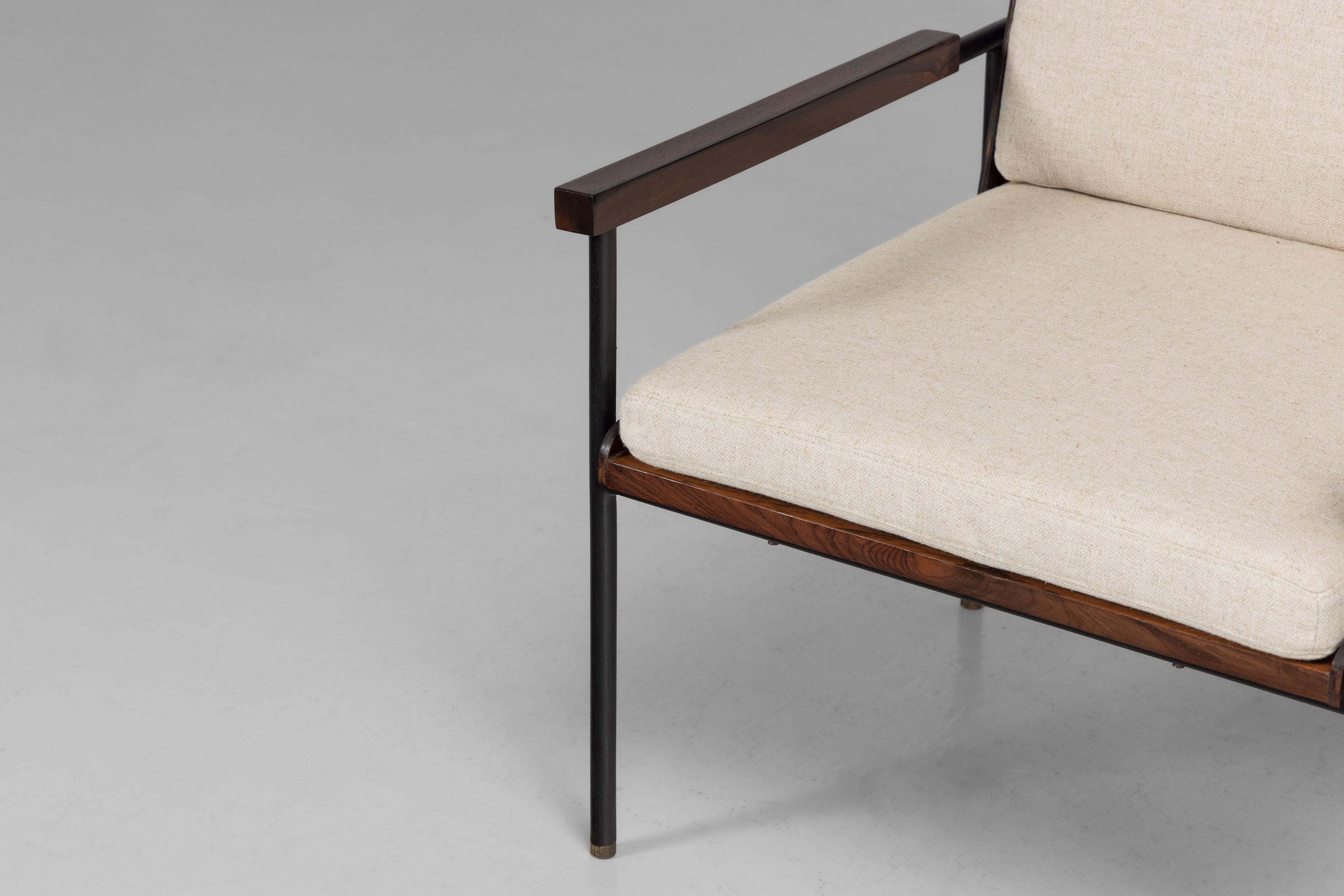 Geraldo de Barros UL19 armchairs Unilabor Brazil 1955 For Sale 10