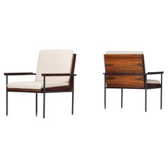 Geraldo de Barros UL19 armchairs Unilabor Brazil 1955