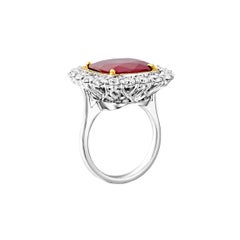 Geraldo Ruby Diamond Ring