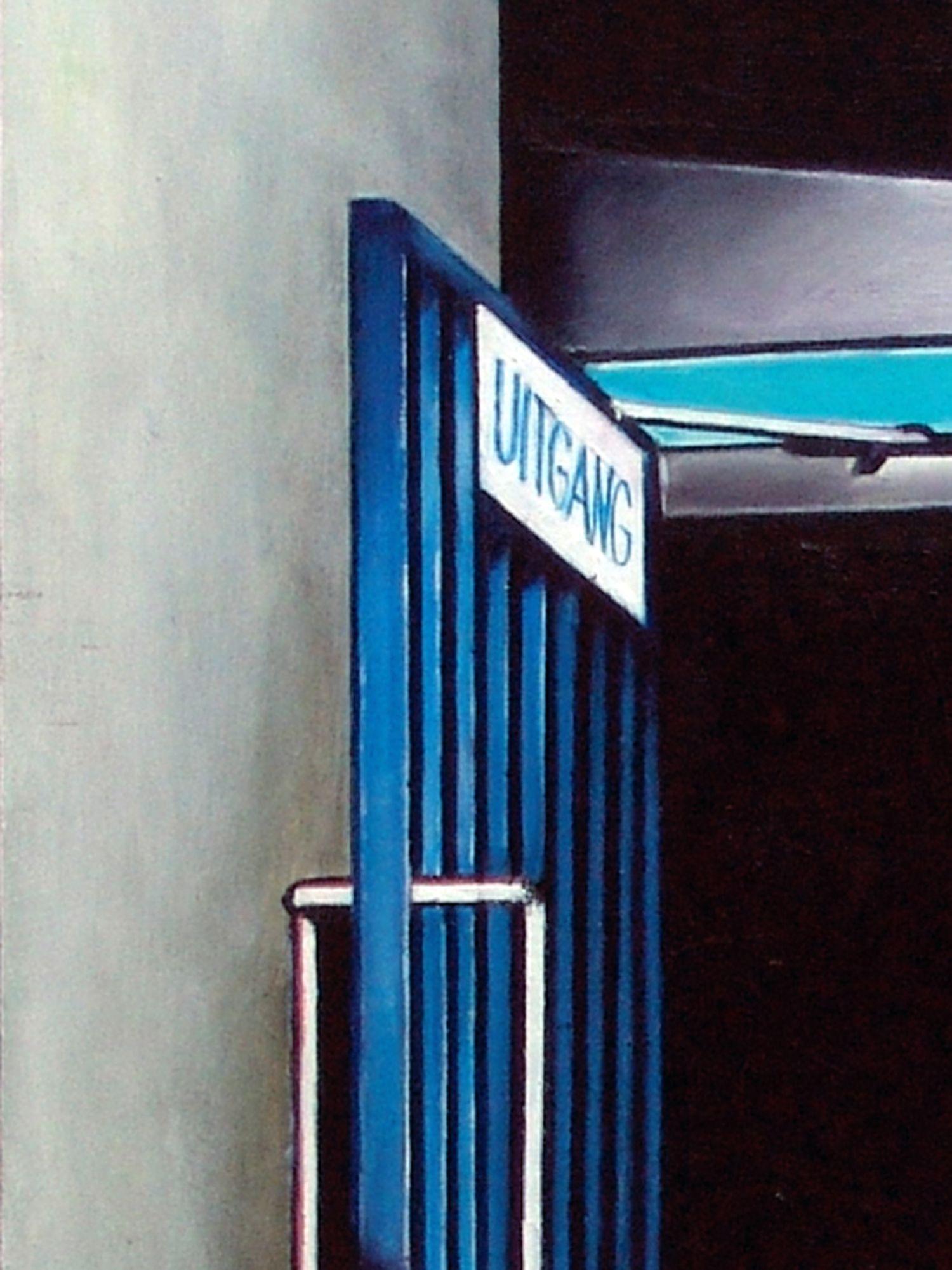Door, Painting, Acrylic on Wood Panel 1
