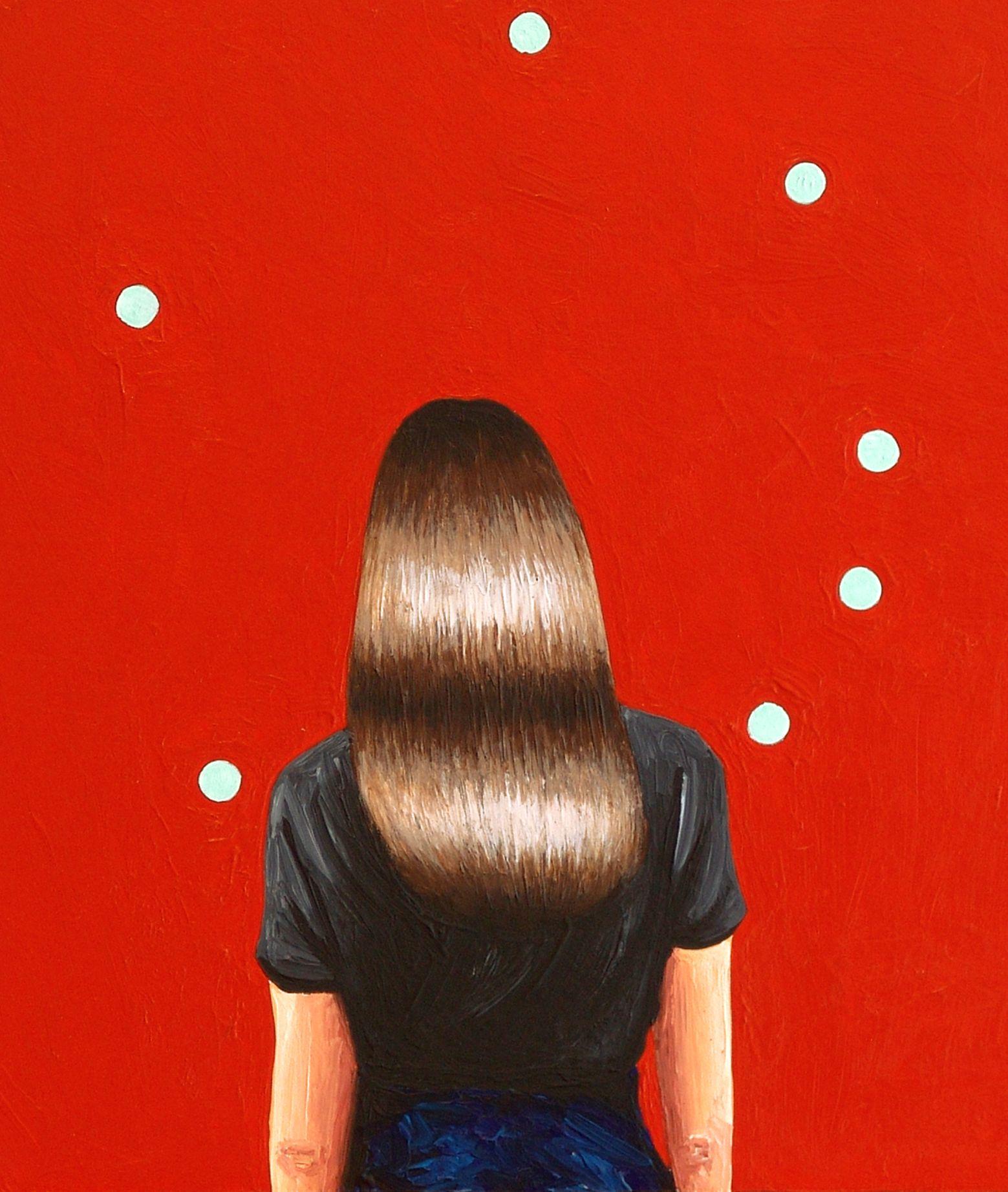 Dots, Gemälde, Acryl auf Holzplatte (Pop-Art), Painting, von Gerard Boersma
