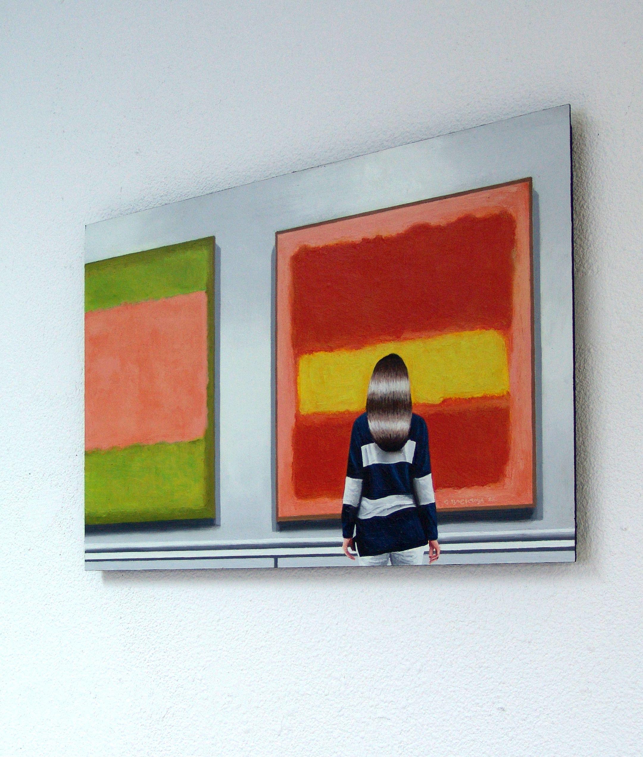 Double Rothko, Painting, Acrylic on Wood Panel 2