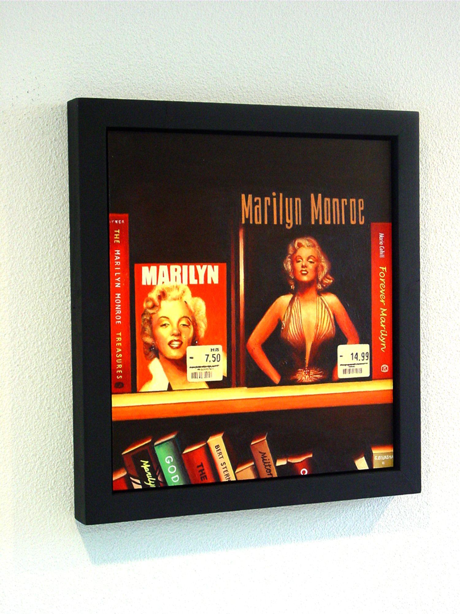 Forever Marilyn, Painting, Acrylic on Wood Panel For Sale 1