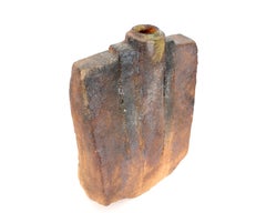 Gerard Brossard Keramik Holz gebrannt Vase La Borne Frankreich ca. 1976