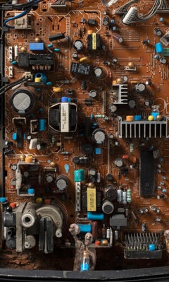 Scultura da parete di Outsider Art: "Electric Factory".