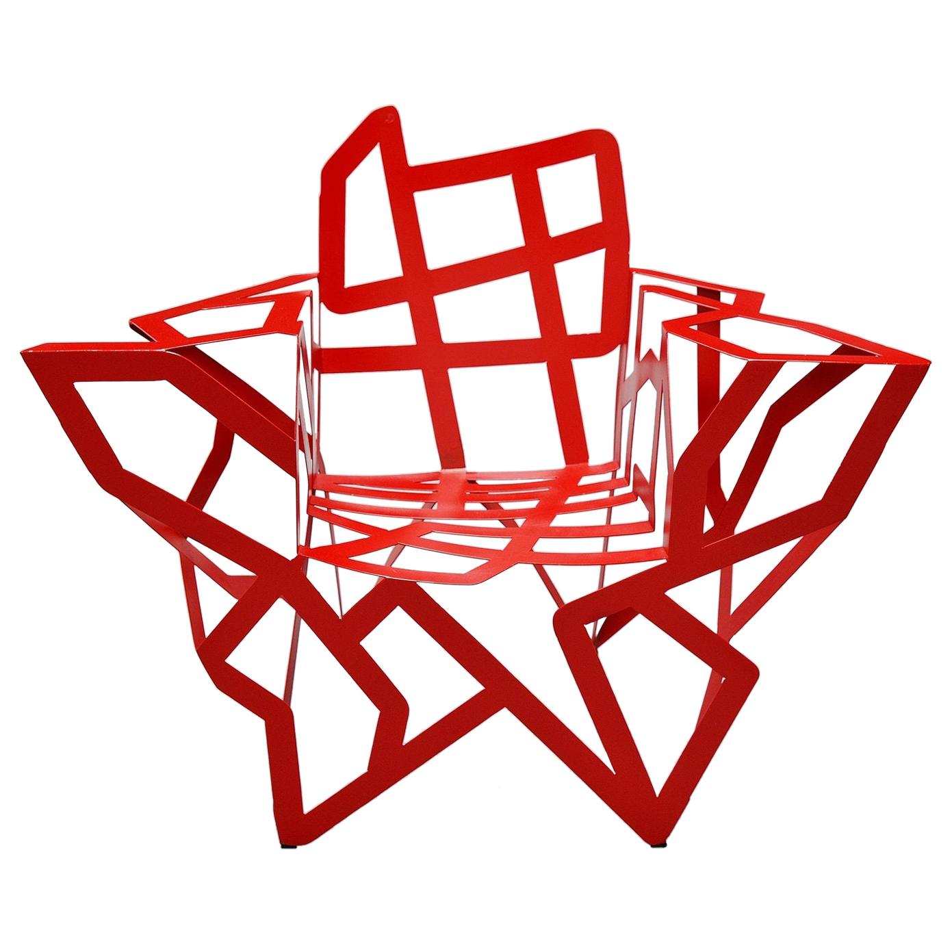 Gerard Coquelin Zig Zag Chair, France, 1990