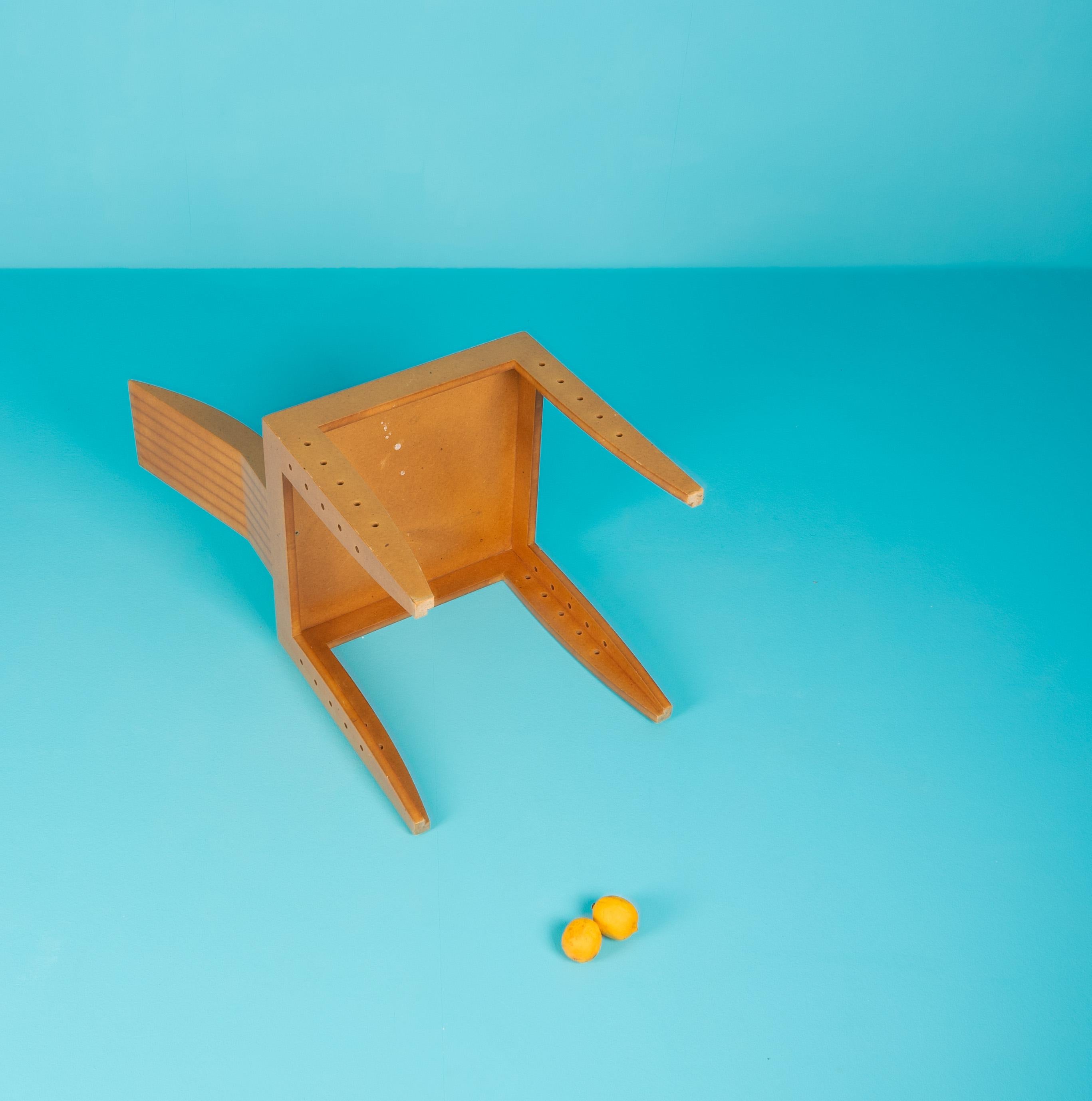 Late 20th Century Gerard DALMON rare YM Chair - 1986  Neotu edition France For Sale