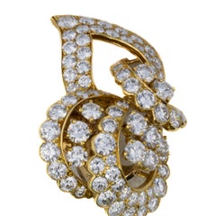 Gérard Diamond Floral Knot Earrings