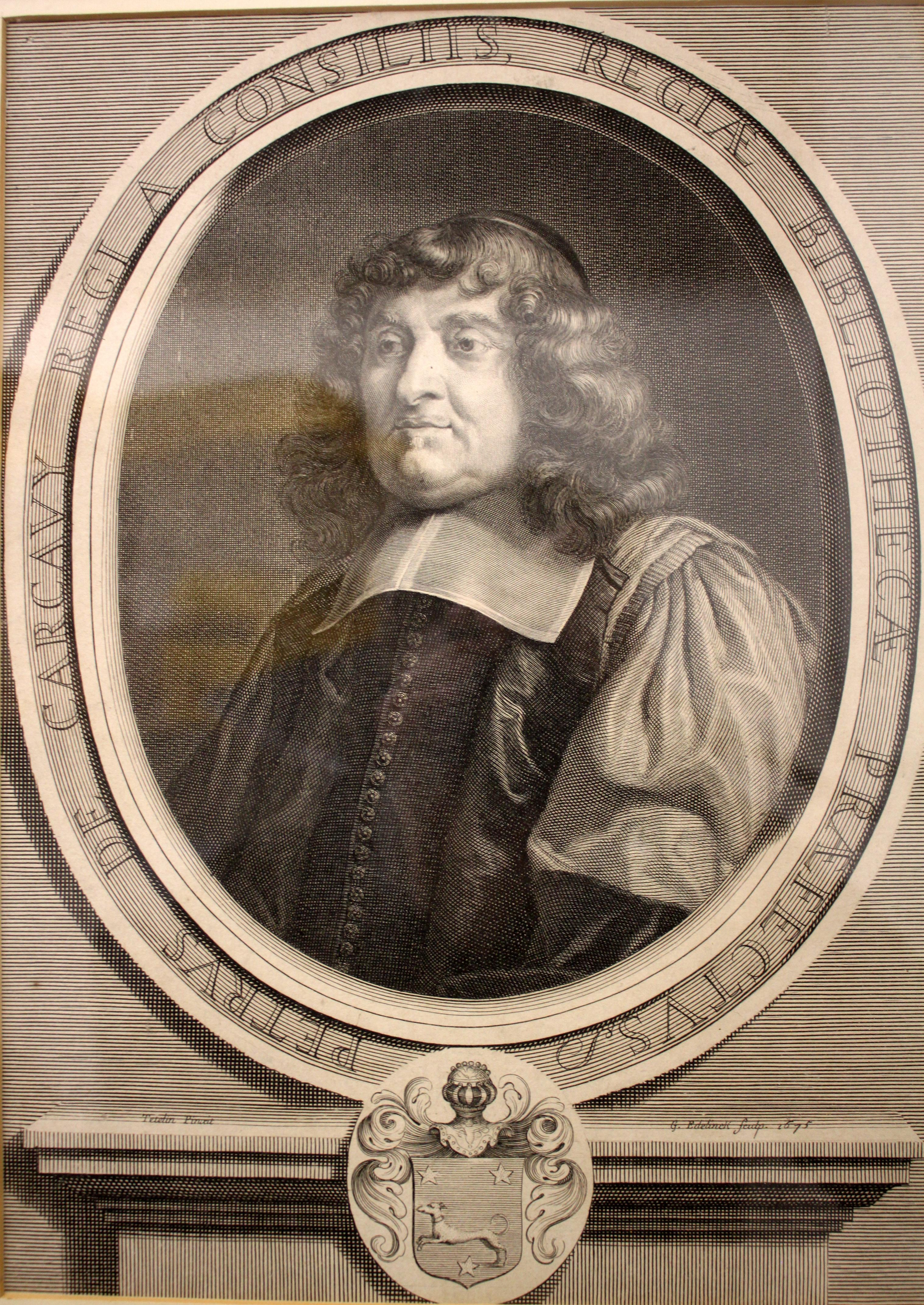 Gérard Edelinck - Retrato en Excelente estado para la venta en Braintree, GB
