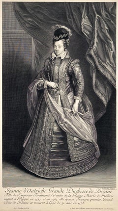 Joan of Austria / - The luminosity of the print -