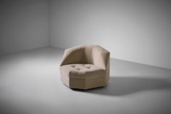 Gérard Gallet Easy Chair for Mobilier International, France ca. 1980
