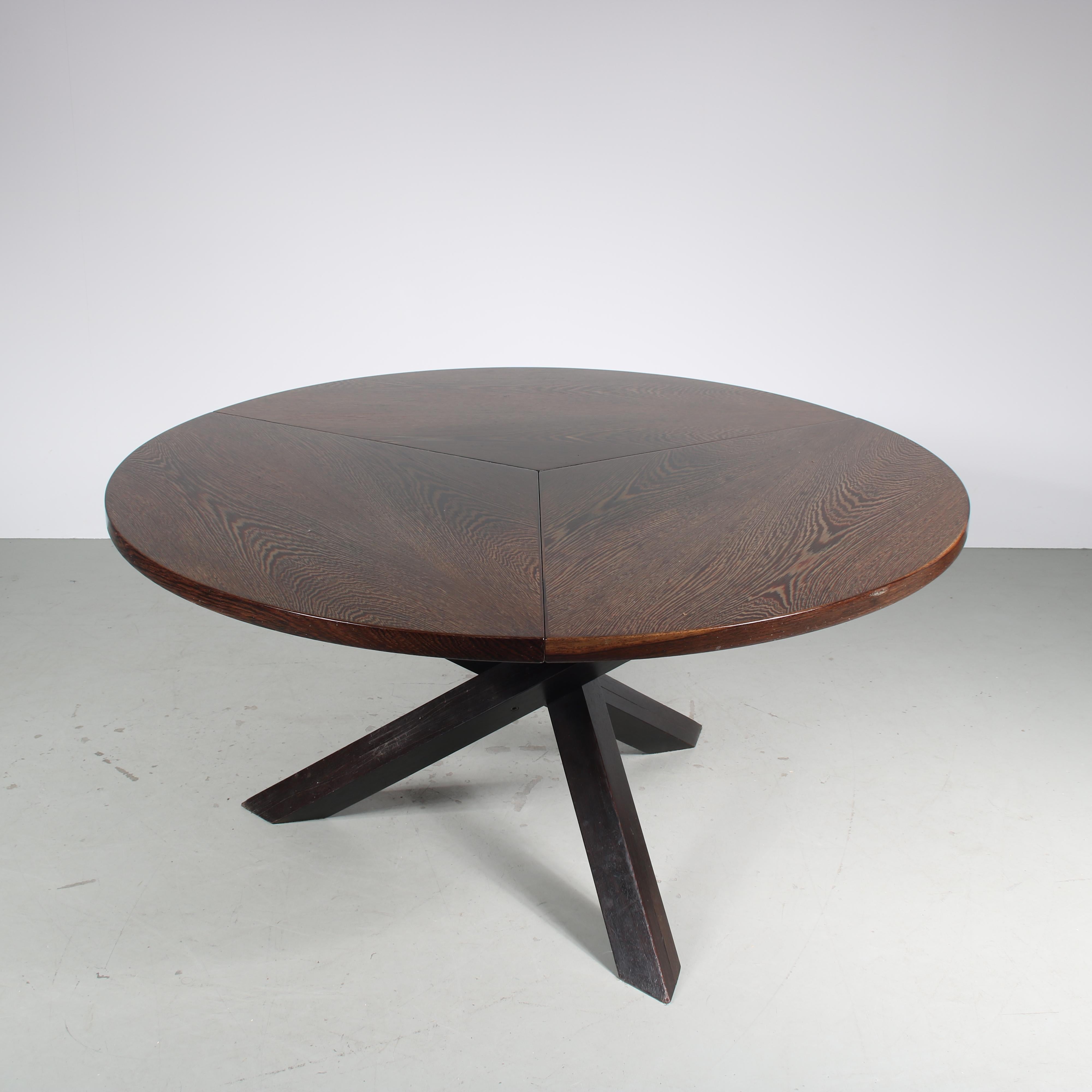 Gerard Geytenbeek Dining Table for AZS Meubelen, Netherlands 1960 In Good Condition In Amsterdam, NL