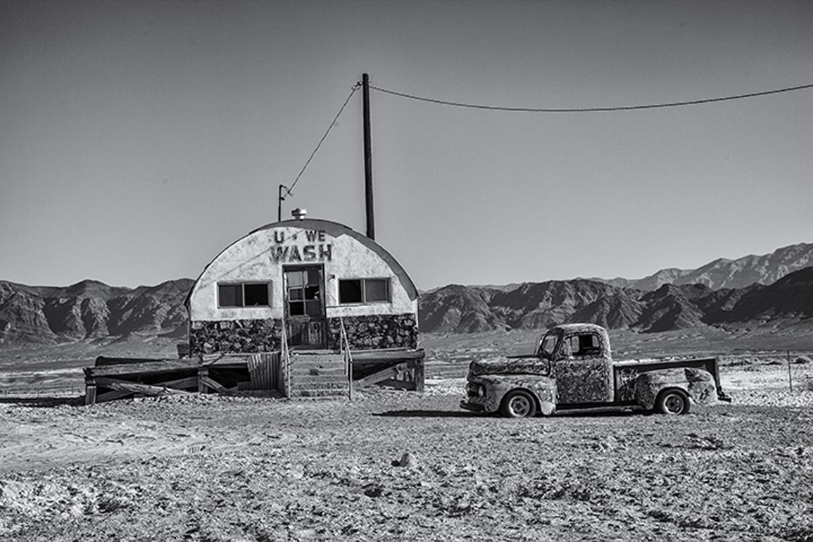 Gerard Giliberti Landscape Photograph - U WASH Truck, Death Valley CA