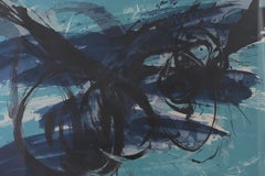 Framed Lithograph by Gérard Gosselin, Mid-Century Modern, E.A. XV/XV