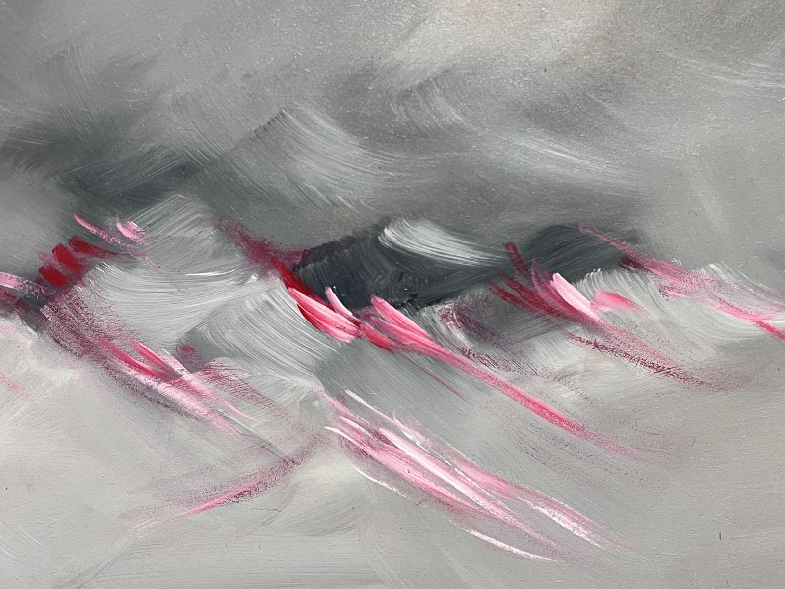 Abstract Expressionist Sky Composition
by Gerard Guegueniat (French 1970's)
signed oil painting on board, unframed
board: 16 x 20 inches
provenance: private collection, France
condition: very good and sound condition 

Gérard Guéguénia (French