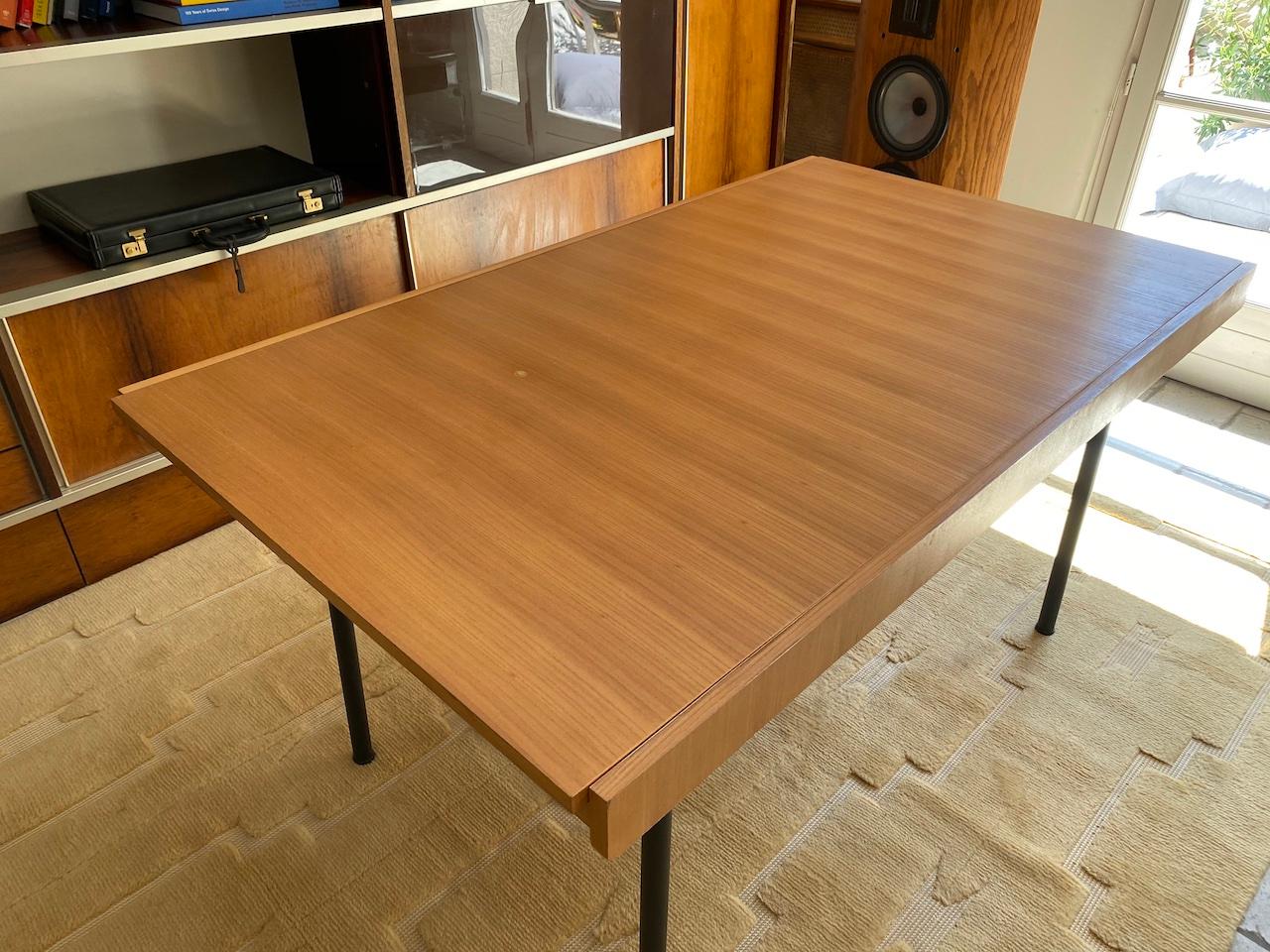 Mid-20th Century Gérard Guermonprez dining room table. Published by Magnani, 1960. For Sale