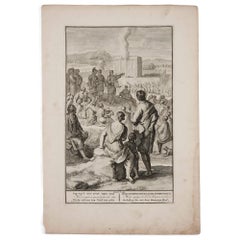 Un ensemble d'impressions bibliques d'après le peintre et graveur néerlandais Gerard Hoet