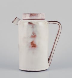 Gerard Hofmann. French ceramicist, own workshop. Coffee pot, ca 1960