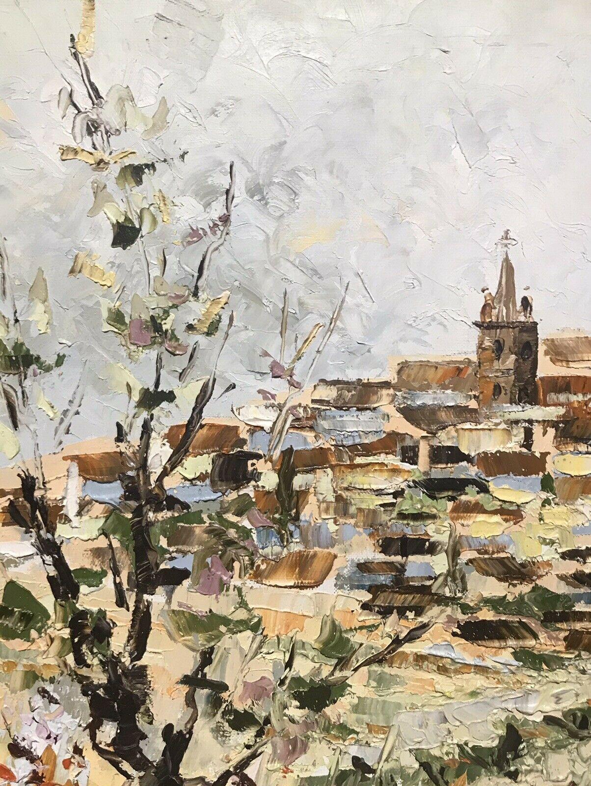 Artist/ School: Gerard Laime (French b. 1939), signed

Title: The Hill Top Perched Village, Provence

Medium: oil painting, on canvas. 

Size:       frame: 26 x 30.5 inches
           painting: 21 x 25.5 inches
        
Provenance: private