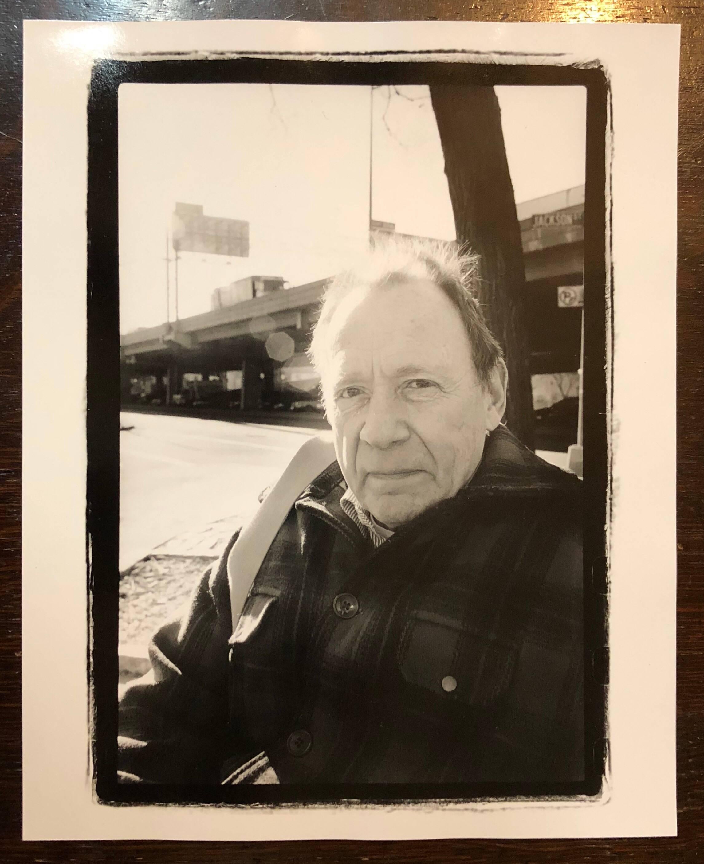 Vintage Signed Silver Gelatin Photograph Portrait Print of Anthony Haden Guest